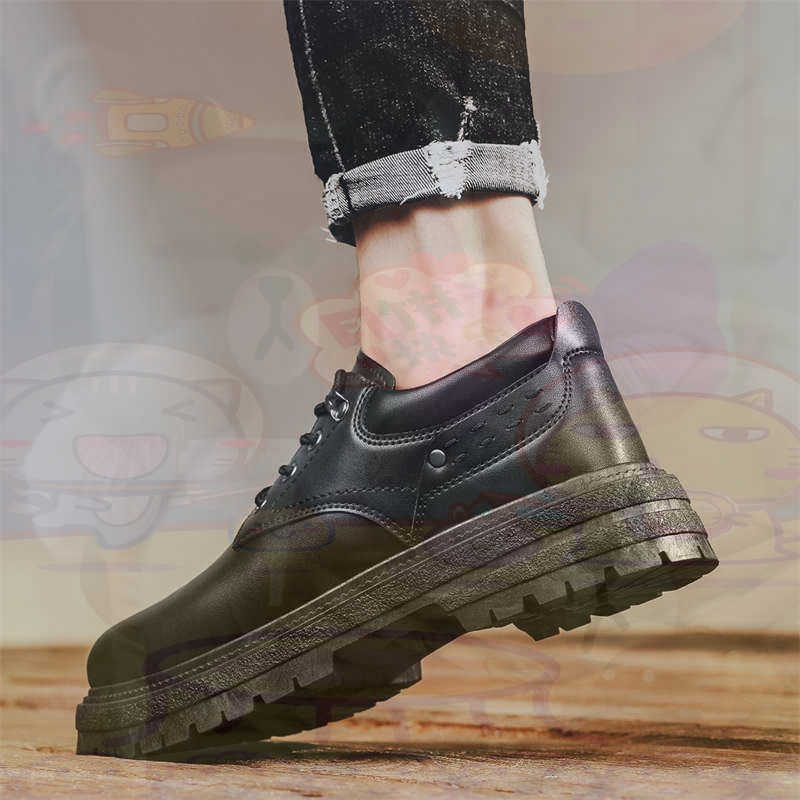 Escuro natural couro moda form - Men'S Formal Wear Slippers avaliação e preço