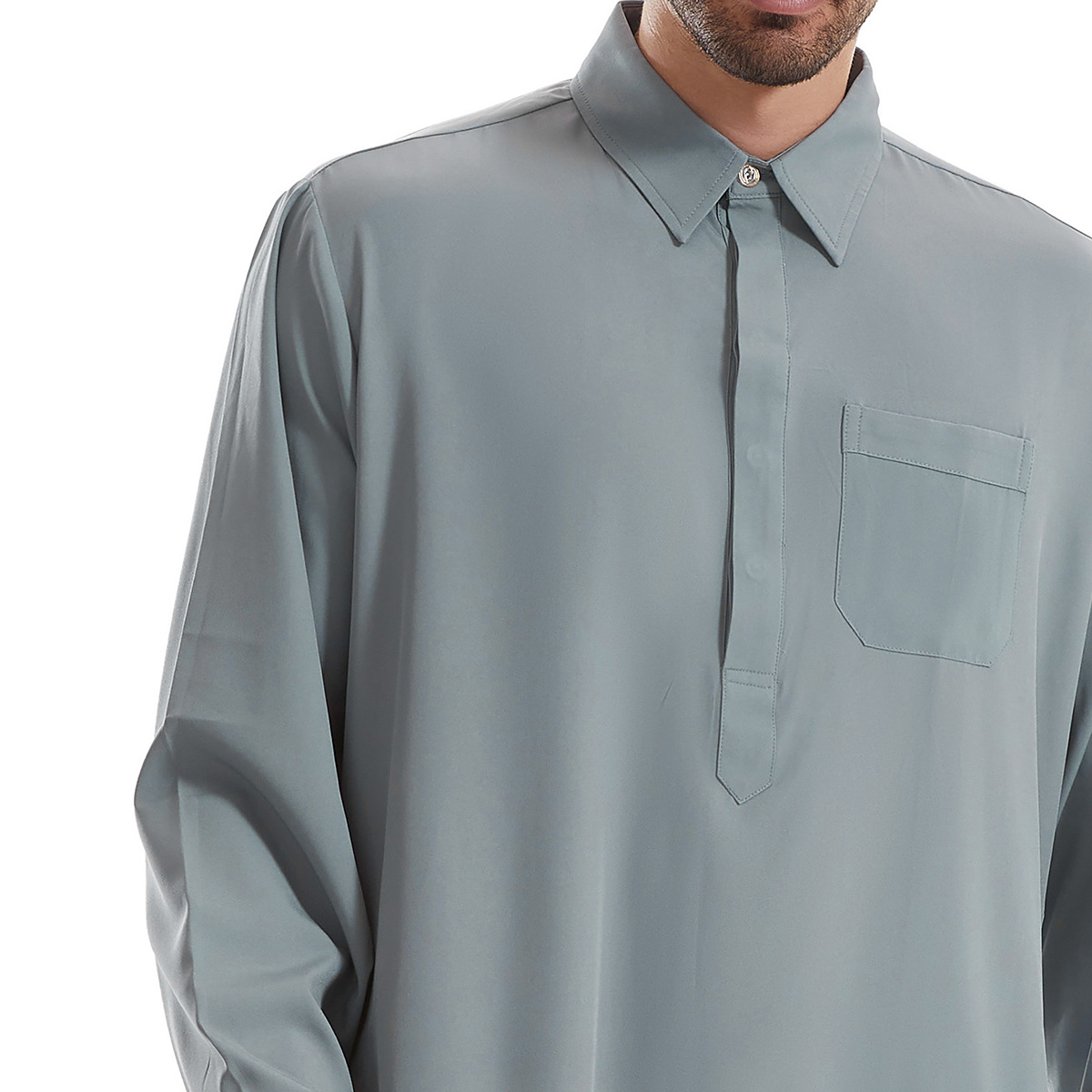 Jubba Thobe Masculino, Camisa  - Arabic Formal Wear Men avaliação e preço