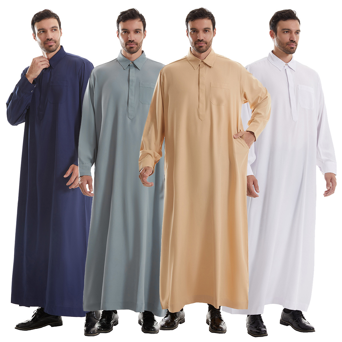 Jubba Thobe Masculina, Camisa  - Arabic Formal Wear Men avaliação e preço